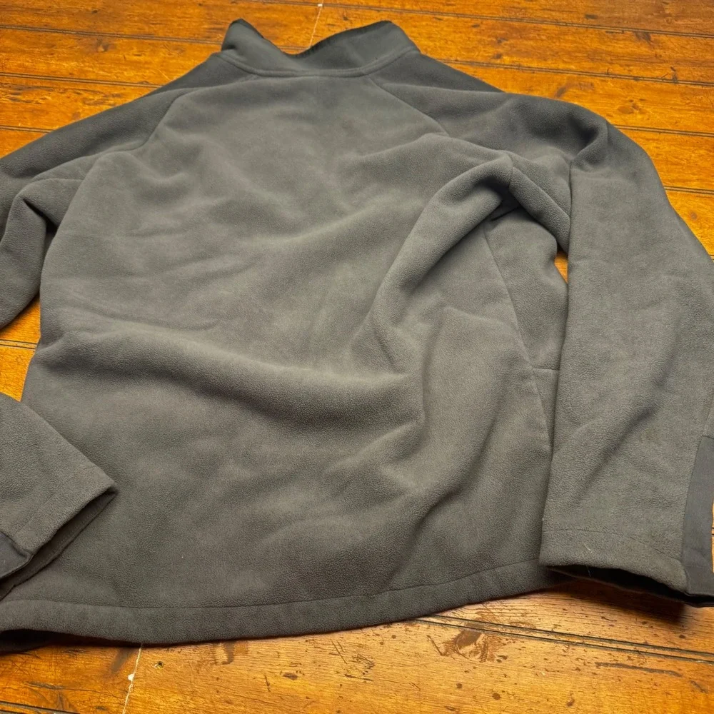 The North Face‎ Mens Full Zip Fleece Jacket Grey Blue Sherpa Lined Large L